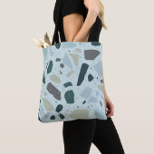 Abstract strandtas tote bag (Dichtbij)