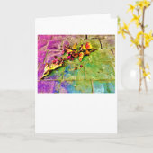 Abstract Street Uitzicht 718, kaart (Gele Bloem)