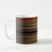 Abstract strempatroon koffiemok (Links)