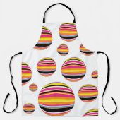 abstract striped raindrops seamless pattern multic schort (Voorkant)