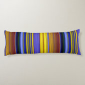 Abstract Stripes Design 1 Lichaamskussen (Achterkant)