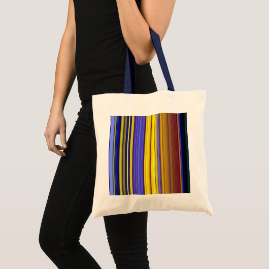 Abstract Stripes Design 1 Tote Bag (Voorkant (product))