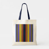 Abstract Stripes Design 1 Tote Bag (Achterkant)