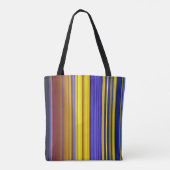 Abstract Stripes Design 1 Tote Bag (Achterkant)
