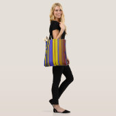 Abstract Stripes Design 1 Tote Bag (Op model)
