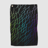 Abstract Stripes-patroon Golfhanddoek (Voorkant)