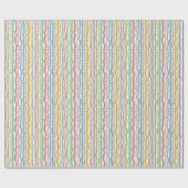 Abstract Stripes - Verticaal patroon Cadeaupapier (Vlak)