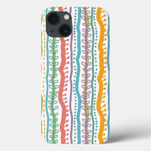 Abstract Stripes - Verticaal patroon Case-Mate iPhone Case (Achterkant)
