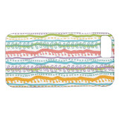 Abstract Stripes - Verticaal patroon Case-Mate iPhone Case (Achterkant (Horizontaal))