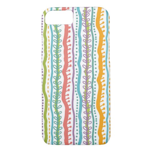 Abstract Stripes - Verticaal patroon Case-Mate iPhone Case (Achterkant)