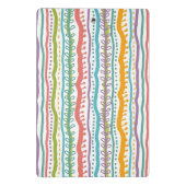 Abstract Stripes - Verticaal patroon Mini Klembord (Achterkant)