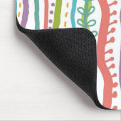Abstract Stripes - Verticaal patroon Muismat (Hoek)