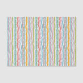 Abstract Stripes - Verticaal patroon Tissuepapier (Voorkant)