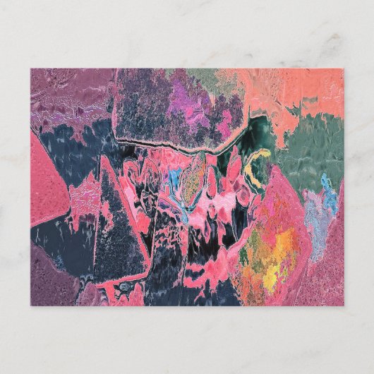 ABSTRACT STROOMWATER BRIEFKAART (Voorkant)