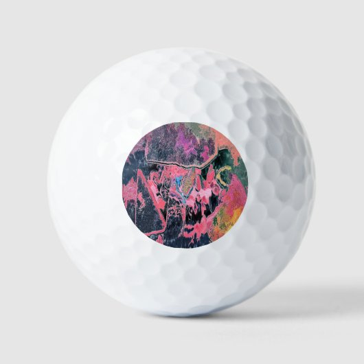 ABSTRACT STROOMWATER GOLFBALLEN (Voorkant)