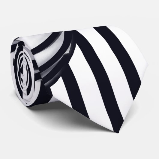 Abstract Stropdas (Opgerold)