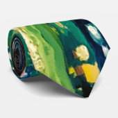 Abstract Stropdas (Opgerold)