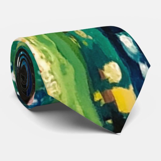 Abstract Stropdas (Opgerold)