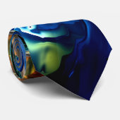 Abstract Stropdas (Opgerold)