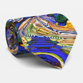 abstract stropdas (Opgerold)