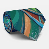 Abstract Stropdas (Opgerold)