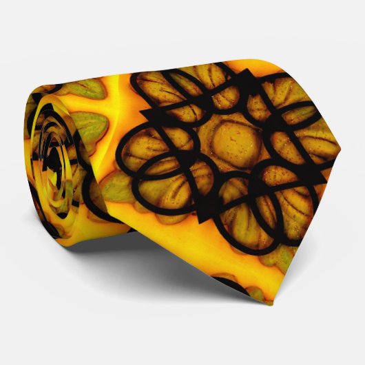 Abstract Stropdas (Opgerold)