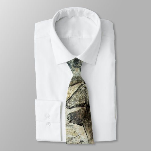 Abstract Stropdas Art - Chauvet Lascaux Cave Horse (Gebonden)