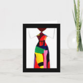 abstract Stropdas Kaart door Alicia L. McDaniel (Voorkant)