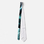 Abstract Stropdas met Splash Down (Achterkant)