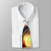 Abstract Stropdas tegen brand en ijs (Gebonden)