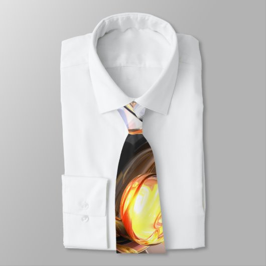Abstract Stropdas tegen brand en ijs (Gebonden)