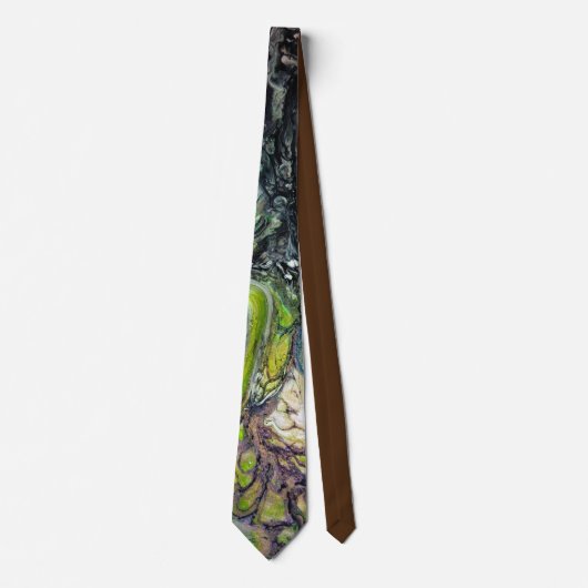 Abstract Stropdas van bomen (Voorkant)