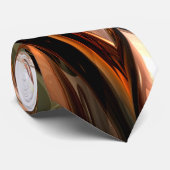 Abstract Stropdas van wijn en gedistilleerde drank (Opgerold)