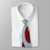 Abstract Stropdas voor rood en goud (Gebonden)