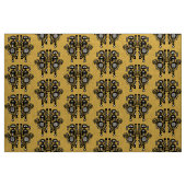 Abstract structuurpatroon - zwart-wit stof (Yard (91,4 cm))