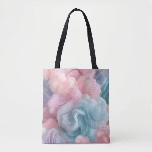 Abstract suikerspin tote bag (Voorkant)