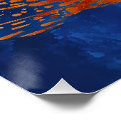 Abstract Sun Perfect Poster (Hoek)