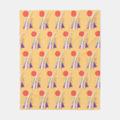 Abstract Sun, Shadows, Reflections, and Structures Fleece Deken (Voorkant)