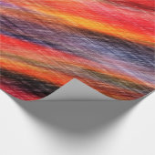 Abstract Sunset Color Wrapping Paper Cadeaupapier (Hoek)