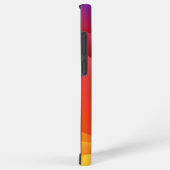 Abstract sunset colours in an elegant pattern samsung galaxy hoesje (Rechterkant)