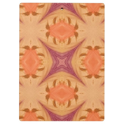 Abstract Sunset Klembord (Achterkant)