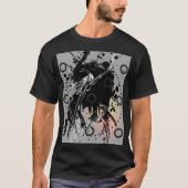ABSTRACT SURF SKELETON T-SHIRT (Voorkant)