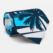 Abstract surf stropdas (Opgerold)