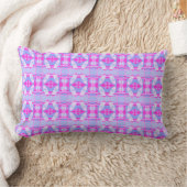 Abstract surfbaar warm roze Paars Kussen (Deken)
