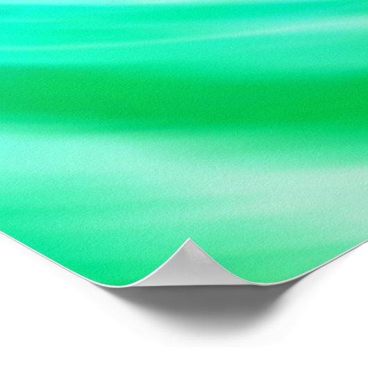 Abstract Surfer Silhouette Poster (Hoek)