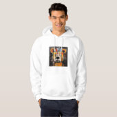 Abstract sweath hoodie (Voorkant volledig)