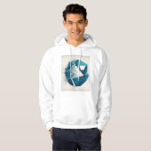 Abstract sweath hoodie (Voorkant volledig)
