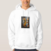 Abstract sweath hoodie (Voorkant)
