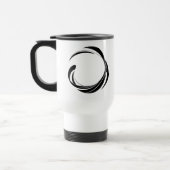 Abstract Swirl Circle Design – curved ring artwork Reisbeker (Links)