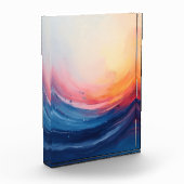 Abstract Swirl of Warmth and Depth Fotoblokken (Links)